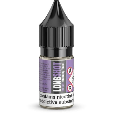 Longshot 80% VG 20mg Nic Salt Shot best before 9/23 (you must be 18+ years old to purchase this product)
