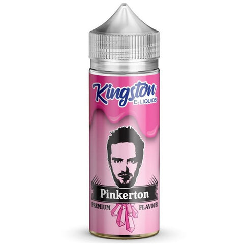 Pinkerton E Liquid 100ml By Kingston 0mg (you must be 18+ to purchase this product)