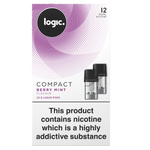 Logic Compact E-Liquid Pods Berry Mint 12mg/ml, 2 x 1.7ml