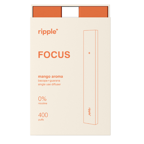 ripple+ FOCUS: Mango Aromatic Diffuser, 1pcs