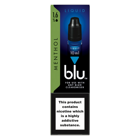 Blu Liquid Menthol (1.6%), 10ml