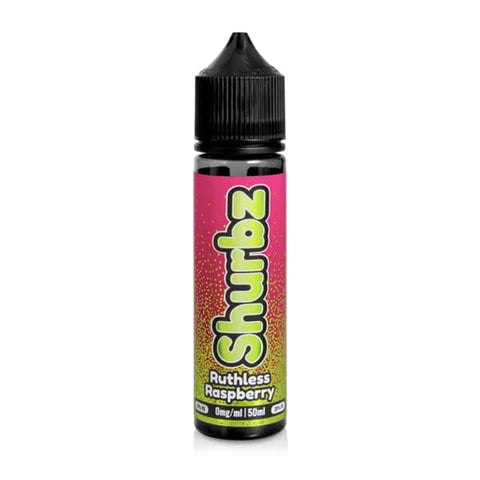 Ruthless Raspberry by Shurbz 50ml 0mg best before 6/24 (you must be 18+ to purchase this product)
