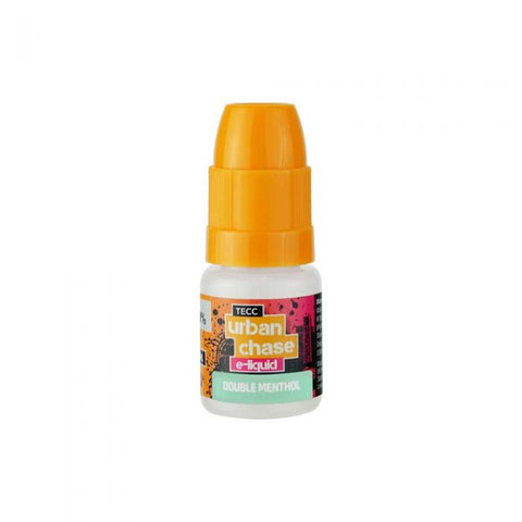 TECC Urban Chase E-liquid 1.8% 18mg/ml double menthol 10ml best before 4/25 (you must be 18+ to purchase this product)